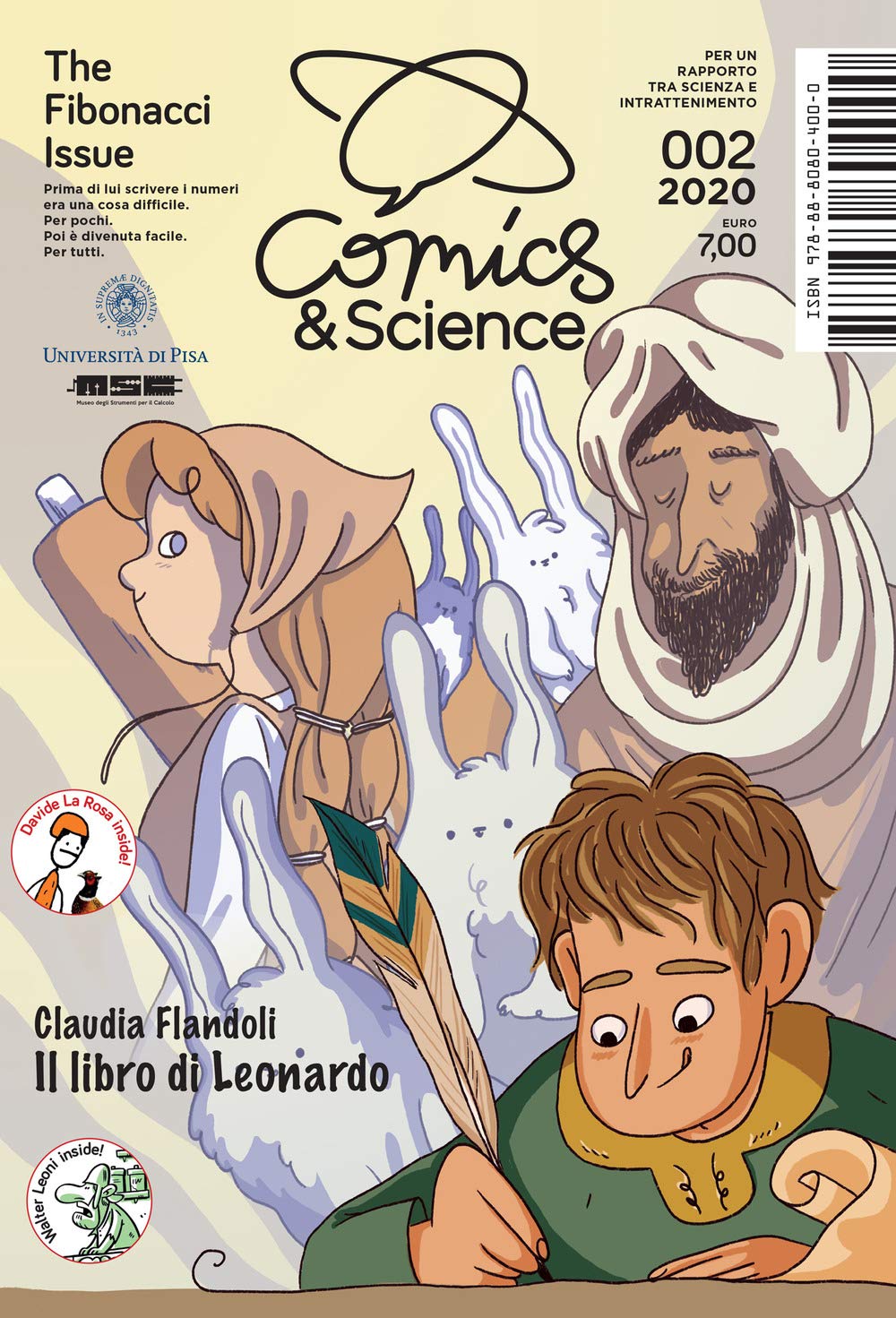 Cover Comics&Science - The Fibonacci Issue