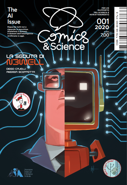 Cover Comics&Science "The AI Issue"