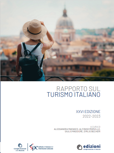 Cover volume Rapporto Turismo Italiano 2022 2023 