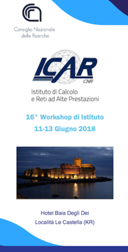 Locandina del workshop Cnr-Icar