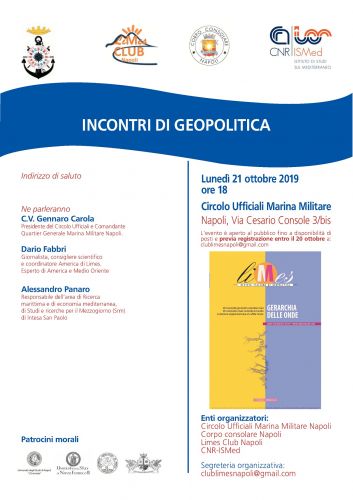 Incontri di geopolitica. Gerarchia delle onde