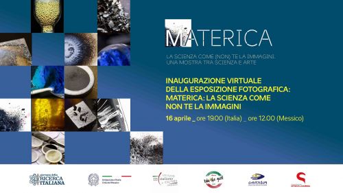 Locandina della mostra Materica