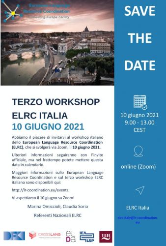 ELRC Workshop Save the Date