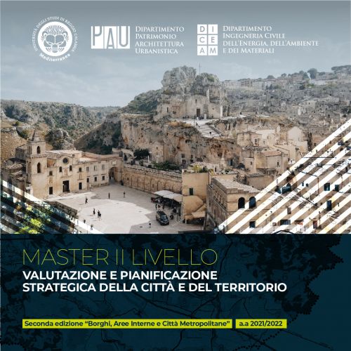 Master di II Livello in Valutazione e Pianificazione Strategica della Città e del Territorio