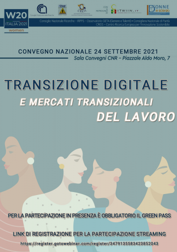 Convegno: Transizione Digitale e Mercati Transizionali del Lavoro.