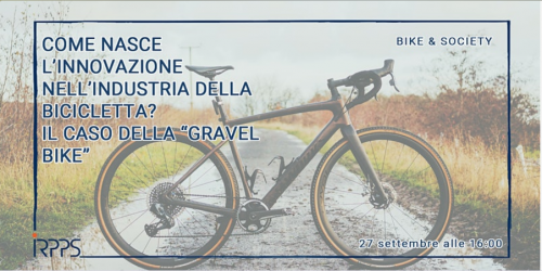 6° INCONTRO del Ciclo di Seminari BIKE&SOCIETY.