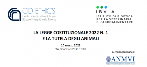 Banner Webinar 10.03.2023 - La Legge costituzionale 2022 n. 1