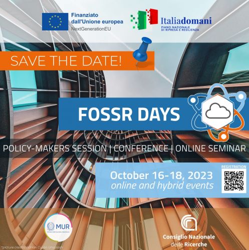 FOSSR DAYS - Save the date