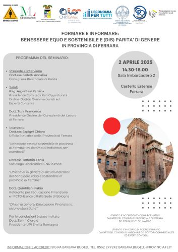 Locandina del Seminario