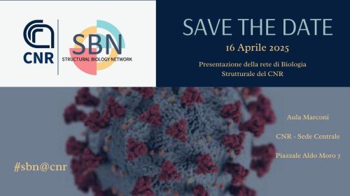 Locandina evento SBN@CNR - la Rete CNR sulla Biologia Strutturale