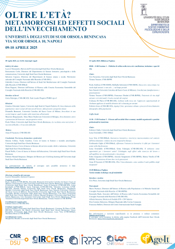 Locandina e programma del convegno
