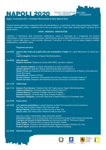 Programma del convegno