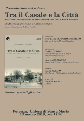 Locandina della Presentazione del Libro