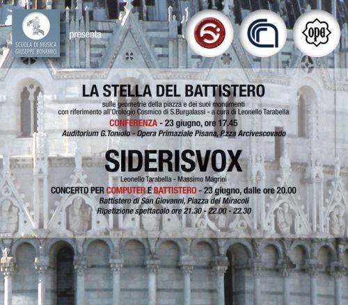 SiderisVox - La Stella del Battistero di Pisa