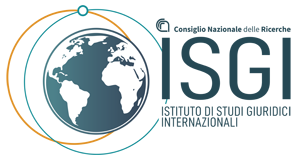 Logo Institute for international legal studies (ISGI)