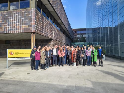 Foto di gruppo del team di progetto AI-DL