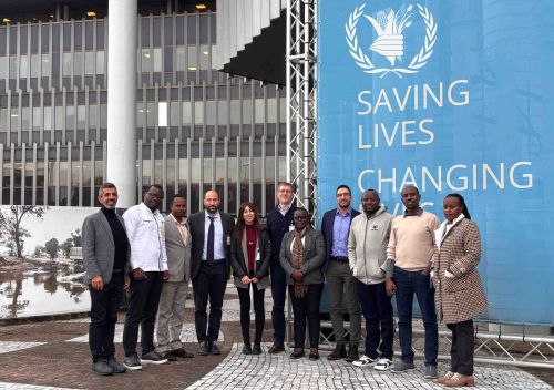 Le delegazioni di Cnr-Irpi, WFP e MINEMA presso la sede del World Food Programme
