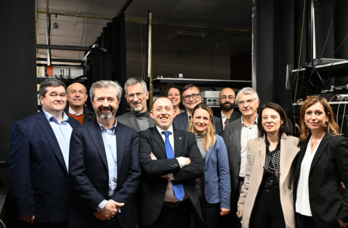 Presentazione di Qolossus 2.0, il primo quantum computer fotonico italiano modulare  (Credits: Sapienza Università di Roma)