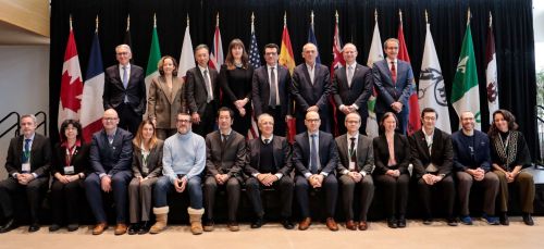 Foto di gruppo dei Leaders e degli esperti di Intelligenza Artificiale