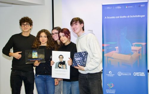 Gli studenti del Liceo G. Mercalli di Napoli, tra i premiati alla scuola NQSTI