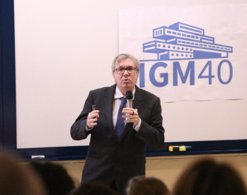 L'intervento del Direttore Cnr-Igm Marco Foiani