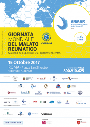Brochure della Giornata mondiale del malato reumatico 2017