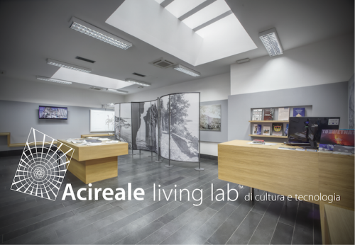 La sede dell'Acireale Living Lab, Palazzo del Turismo, via Ruggero Settimo 5, Acireale