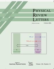 Cover Physical Review Letters