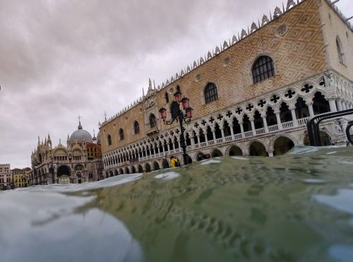 Acqua alta in Venezia