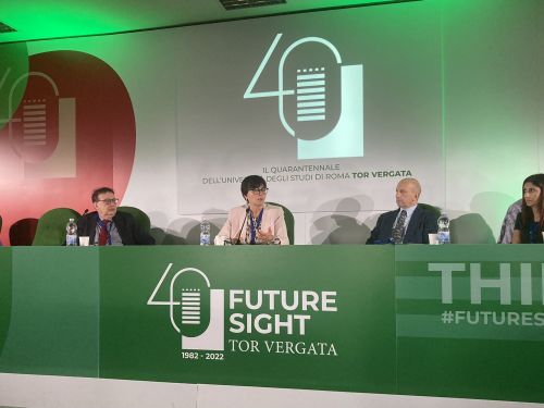 Intervento della presidente del Cnr Maria Chiara Carrozza all'evento FutureSight dell'Università di Roma Tor Vergata