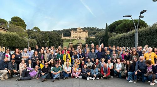 Foto di gruppo a Frascati