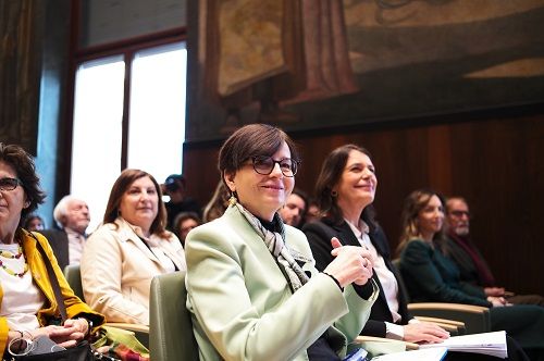  La Presidente del Cnr Maria Chiara Carrozza e la Presidente della Rai Marinella Soldi