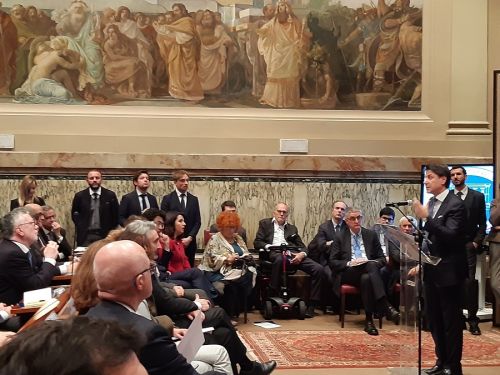 Massimo Inguscio, Silvio Brusaferro, Giuseppe Conte