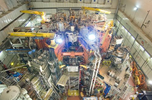 Una foto del JET - Joint European Torus (credit: UKAEA)