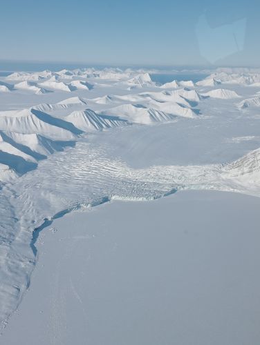 Panoramica dei ghiacciai sull'Isola di Spitsbergen (credits Luisa Patrolecco)