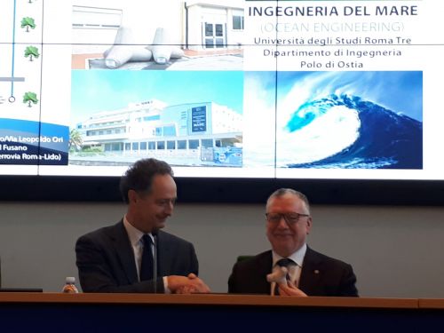 Luca Pietromarchi e Massimo Inguscio