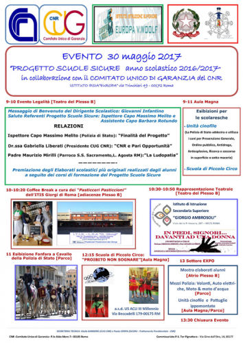 La locandina dell'evento