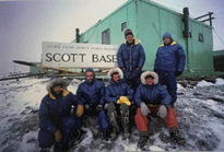 Componenti della prima Spedizione in Antartide Cnr-Cai 1968-69