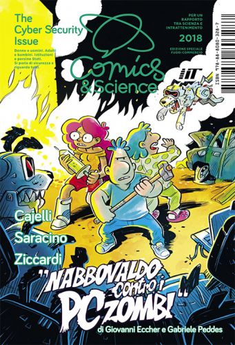 Copertina del fumetto 'Nabbovaldo contro i pc zombi'
