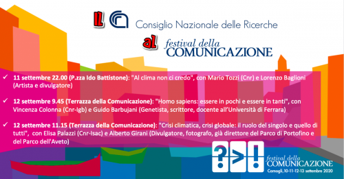 Il Cnr al Festival della Comunicazione