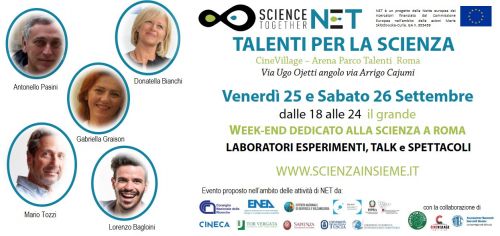 Locandina 'Talenti per la scienza'