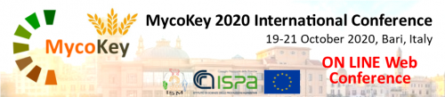 MycoKey 2020 Final International Conference on-line 19-21 October 2020