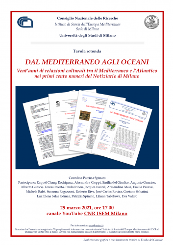 La locandina dell'evento (a cura di Emilia del Giudice)