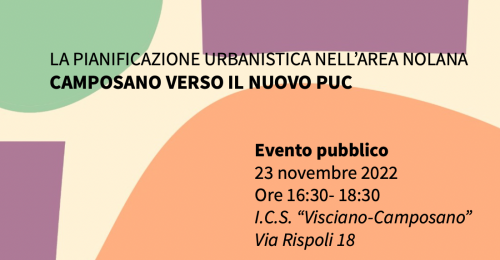 Urbanistica partecipata: preliminare di PUC di Camposano e attività di co-design