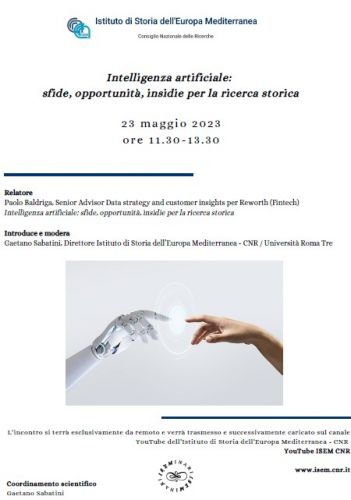La locandina dell'evento