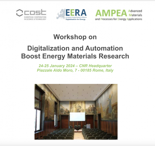 JP AMPEA-DfE & COST-Action EU-MACE WORKSHOP 