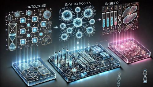 Rappresentazione dell'approccio Digital Twin nel contesto dei modelli Organo-su-Chip