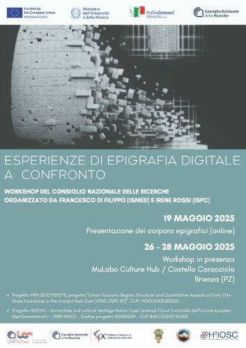 Locandina del workshop