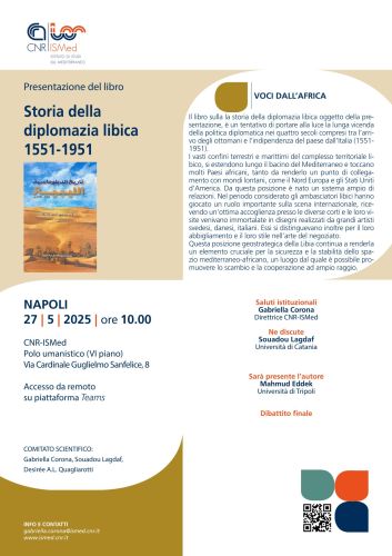 Locandina della presentazione
