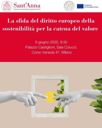La sfida del diritto europeo della sostenibilità per la catena del valore